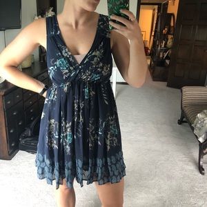 Free People floral sheeveless dress